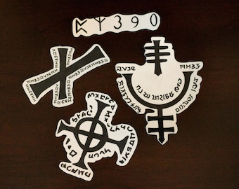 Sirius Prison Temporary Tattoo Set: Wizard Cosplay, Halloween Party Favors