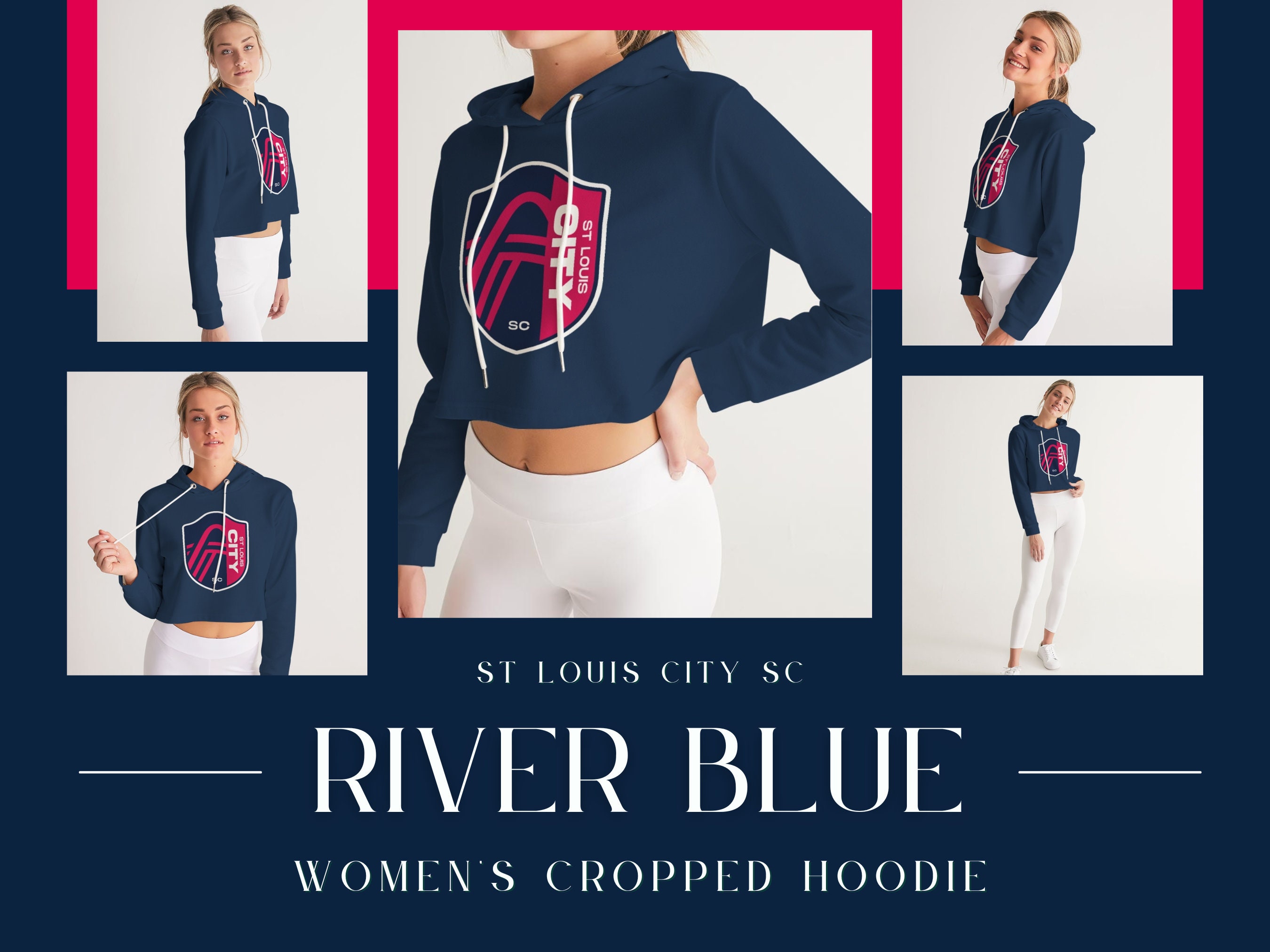 St. Louis City SC River Blue | Women's Hoodie