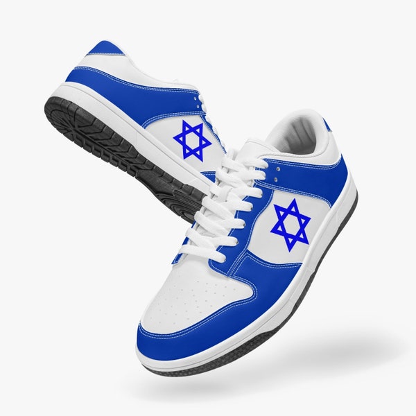 Baskets basses en cuir Israel