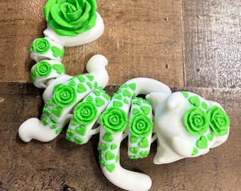 Gelede bloem- en hartdraak!