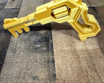 3D-geprinte keyvolver – op game geïnspireerde prop – display voor verzamelaars – cosplayaccessoire