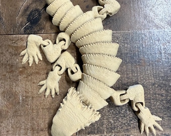 3D-geprinte bebaarde draak!