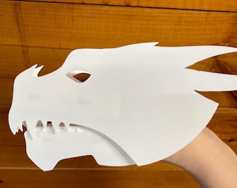 3D-geprinte drakenhandpop!