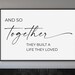 Built A Life They Loved Sign, Inspirational Home Decor Signs, Black ...