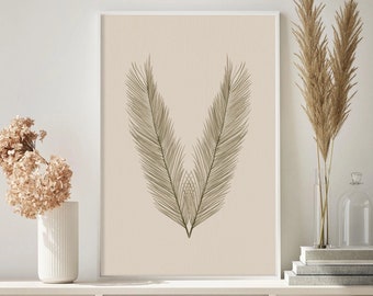 Boho Feather Art, Rustic Farmhouse Decor, Modern Art Poster, Rustic Farmhouse Art, Feather Art Print, Black And White Wall Art Decor