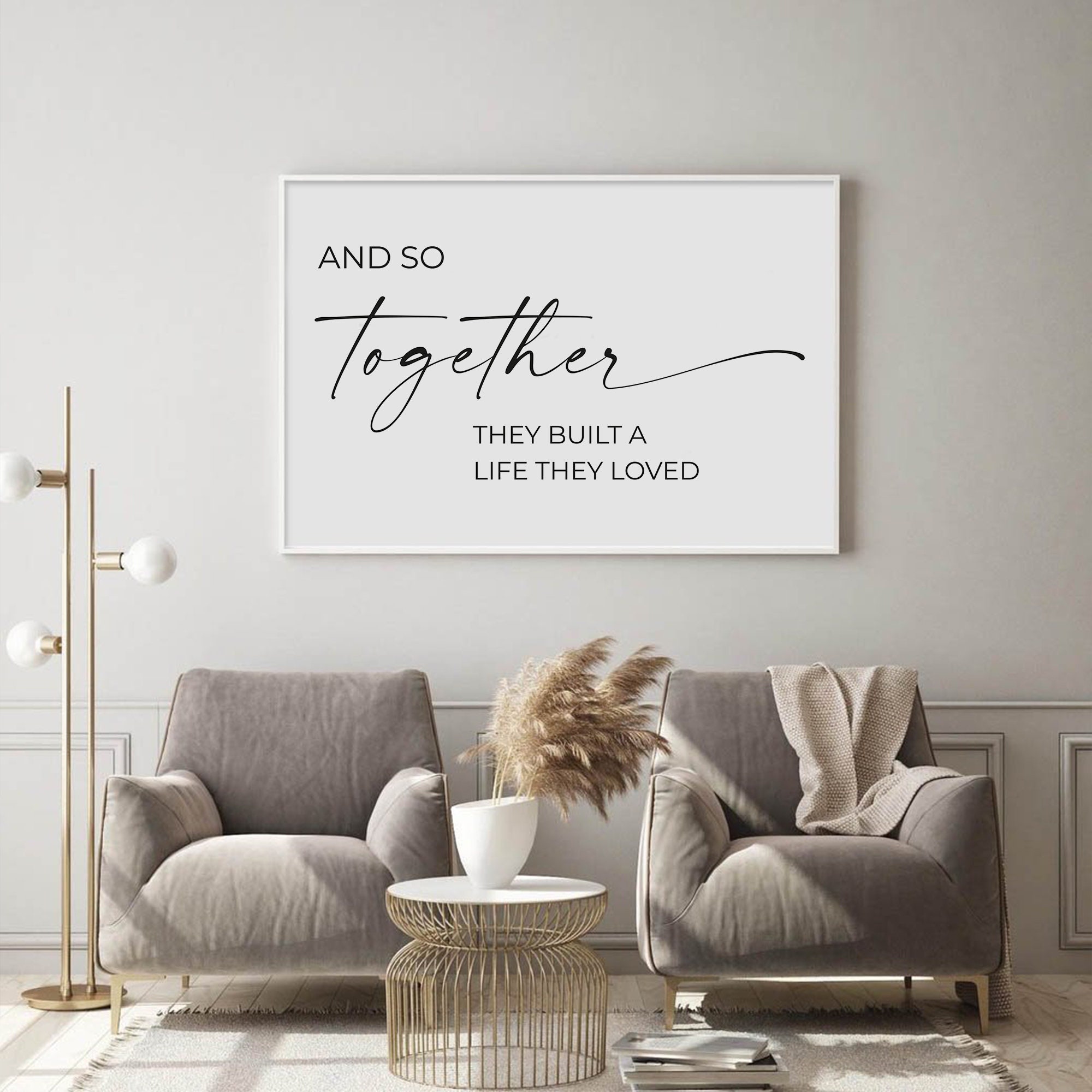 Built A Life They Loved Sign, Inspirational Home Decor Signs, Black ...