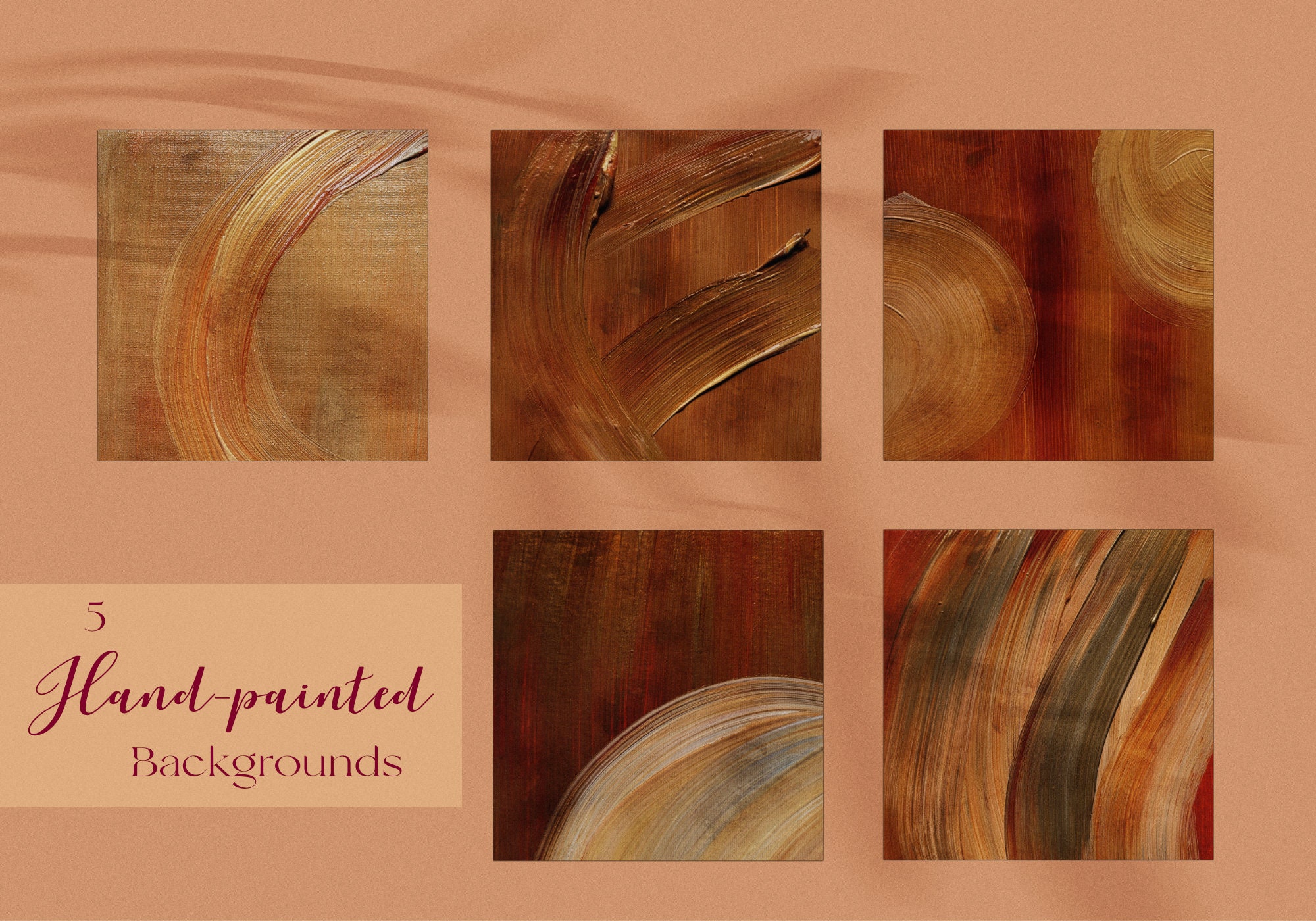 Earthy Graphics Earthy Abstract – Graphics Bundle - Etsy