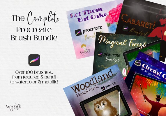The Complete Procreate Brush Bundle