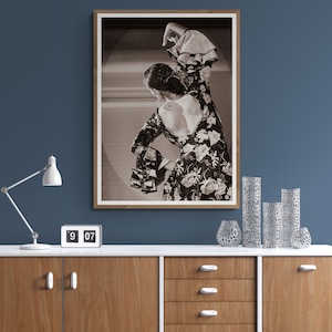Arte de bailarina de flamenco / Cartel de bailarina española / Arte de pared de bailarina Gitana / Decoración de estudio de danza y escuela