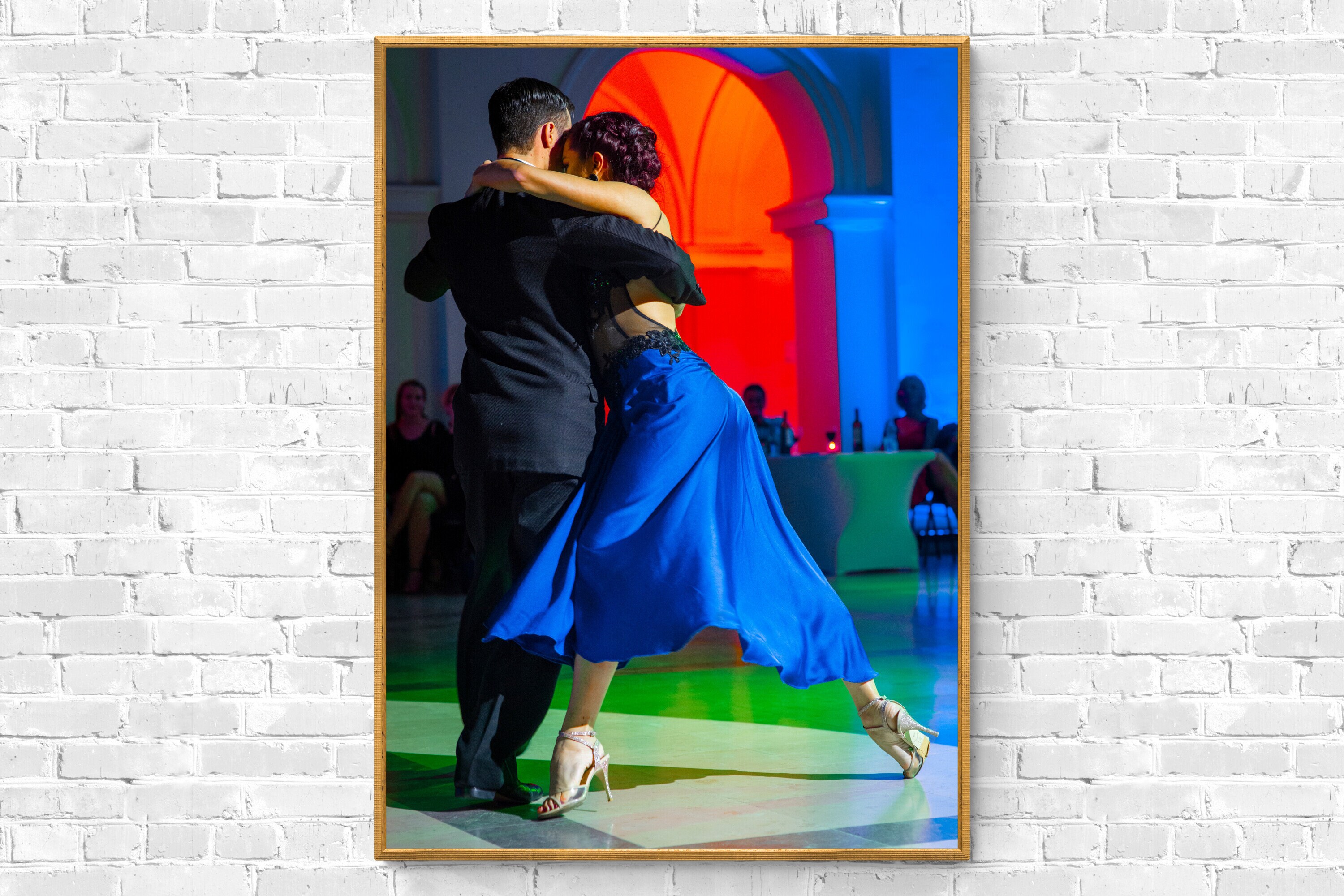 Tango show poster, Wall Art