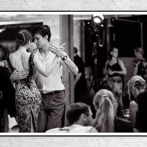 Large format Tango photography Tango Dancers Wall Art | Dance Studio and School decoration