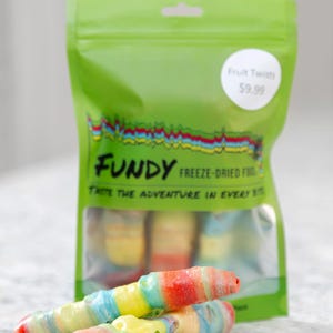 Fruit Twists - Tropical Tie-Dye / Freeze-Dried Candy