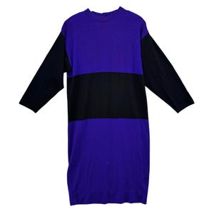 90s Colorblock Dress - Etsy