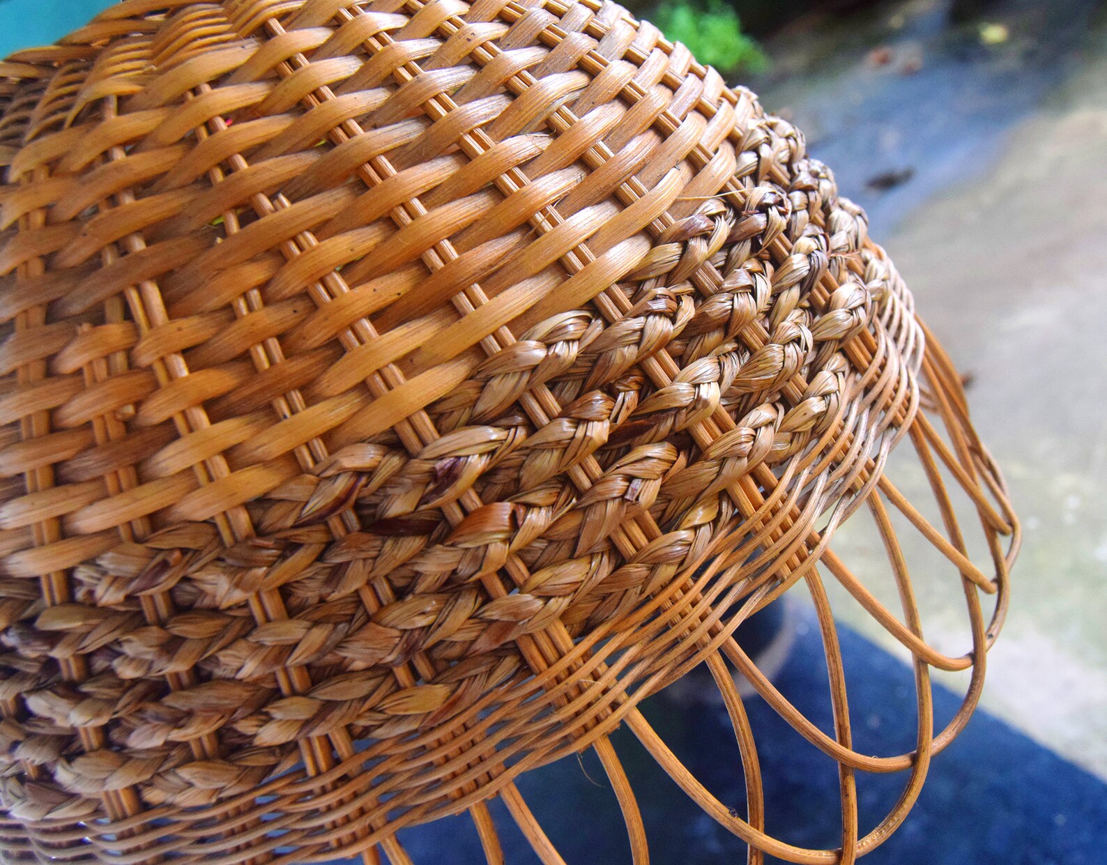 Woven Rattan Lampshade Handmade Modern Sri lankan light shade Etsy