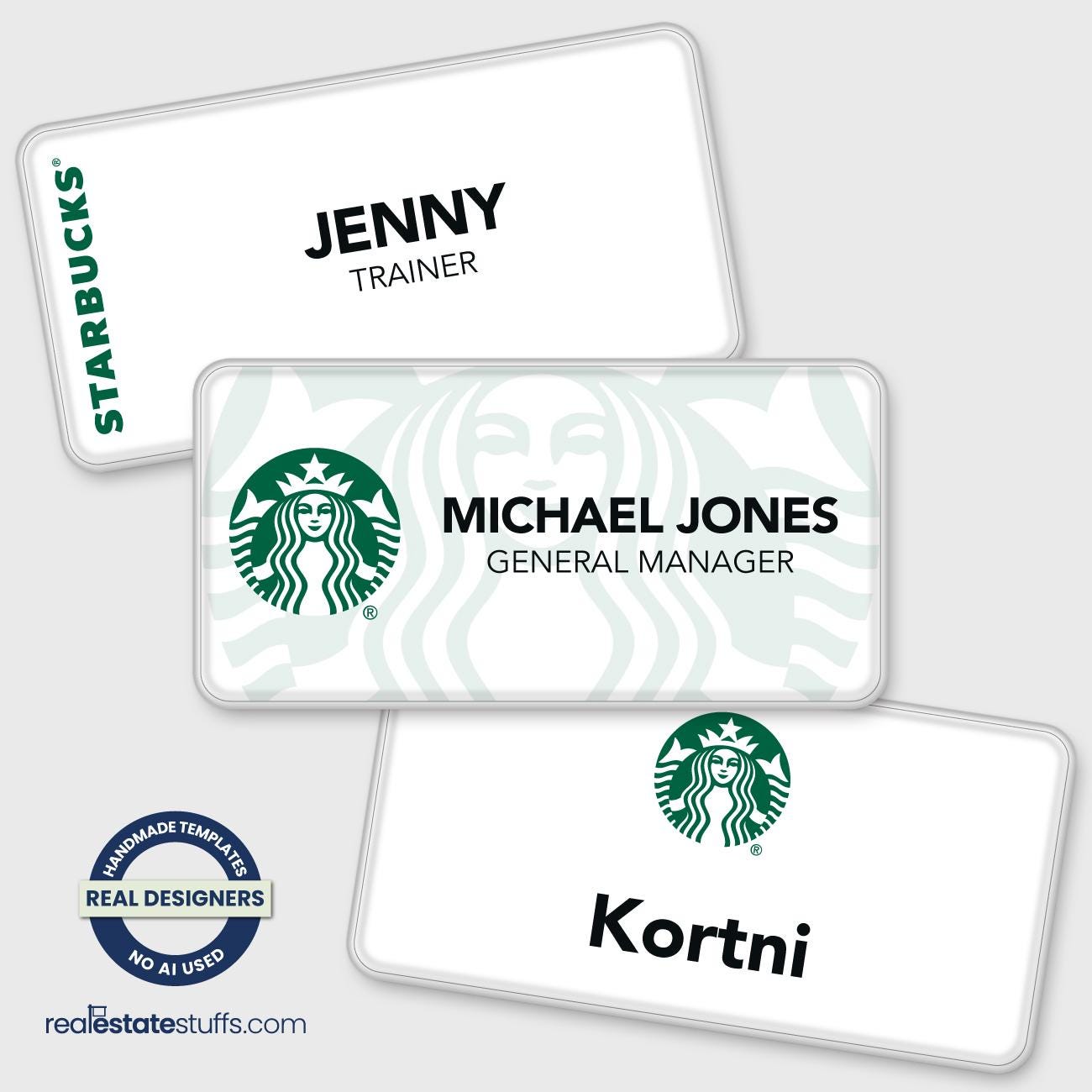 Starbucks Nametags Metal - Etsy