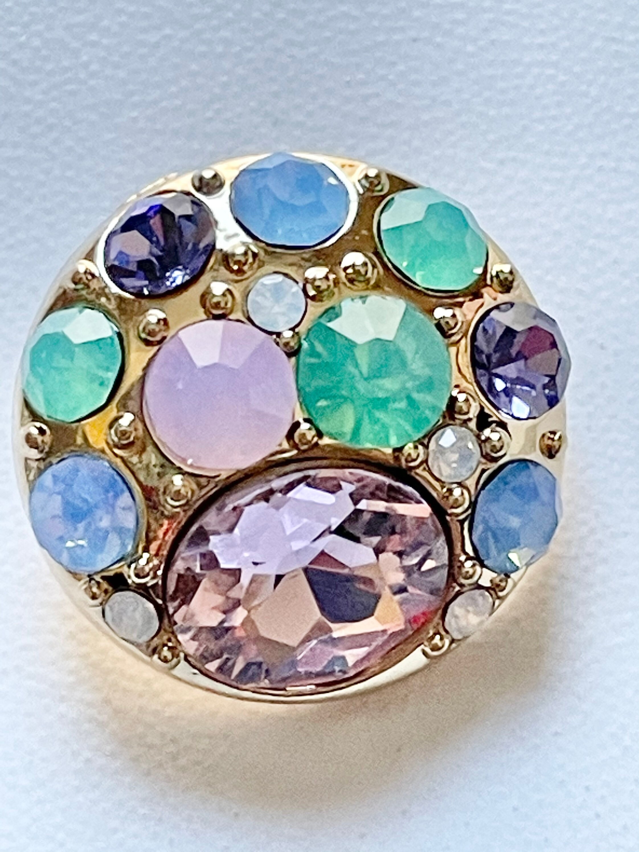 Ginger snaps gold vintage brooch snap button charms Etsy