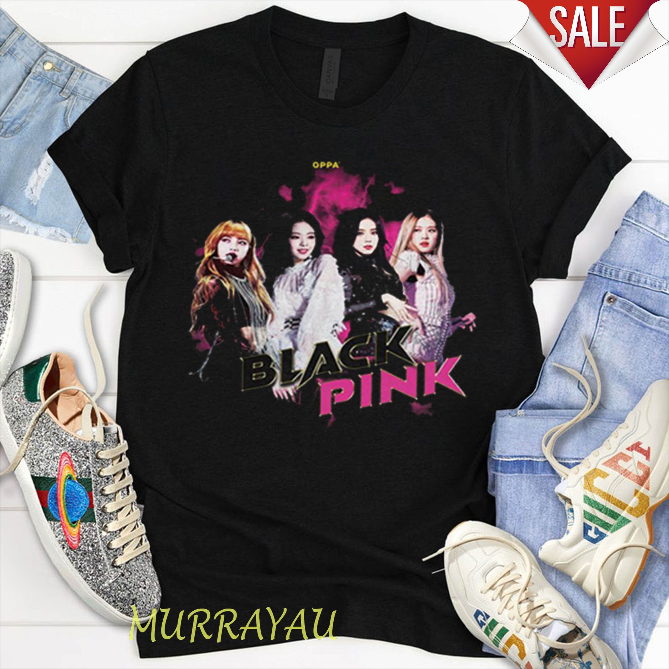 BLACKPINK Shirt BLACKPINK Group Shirt Korean Music Group Etsy