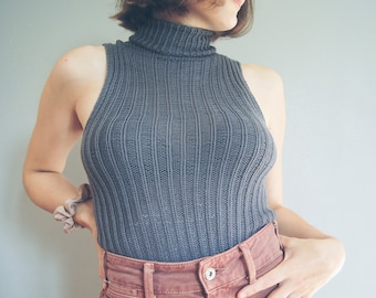 ENG Knitting Pattern / Phrase Top