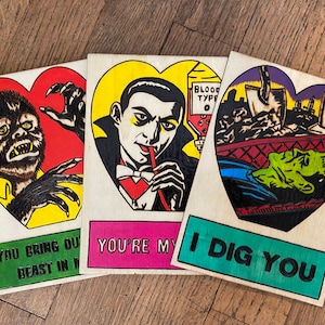 Universelle Monster Valentines Holz Plakette