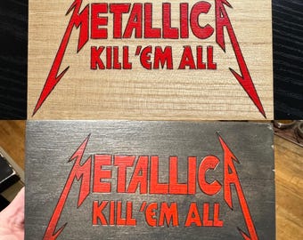 Caja de alijo Kill ‘Em All de Metallica