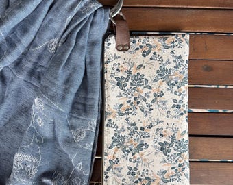 Bolsa con cremallera hecha a mano: portabebés o bandolera de anillas