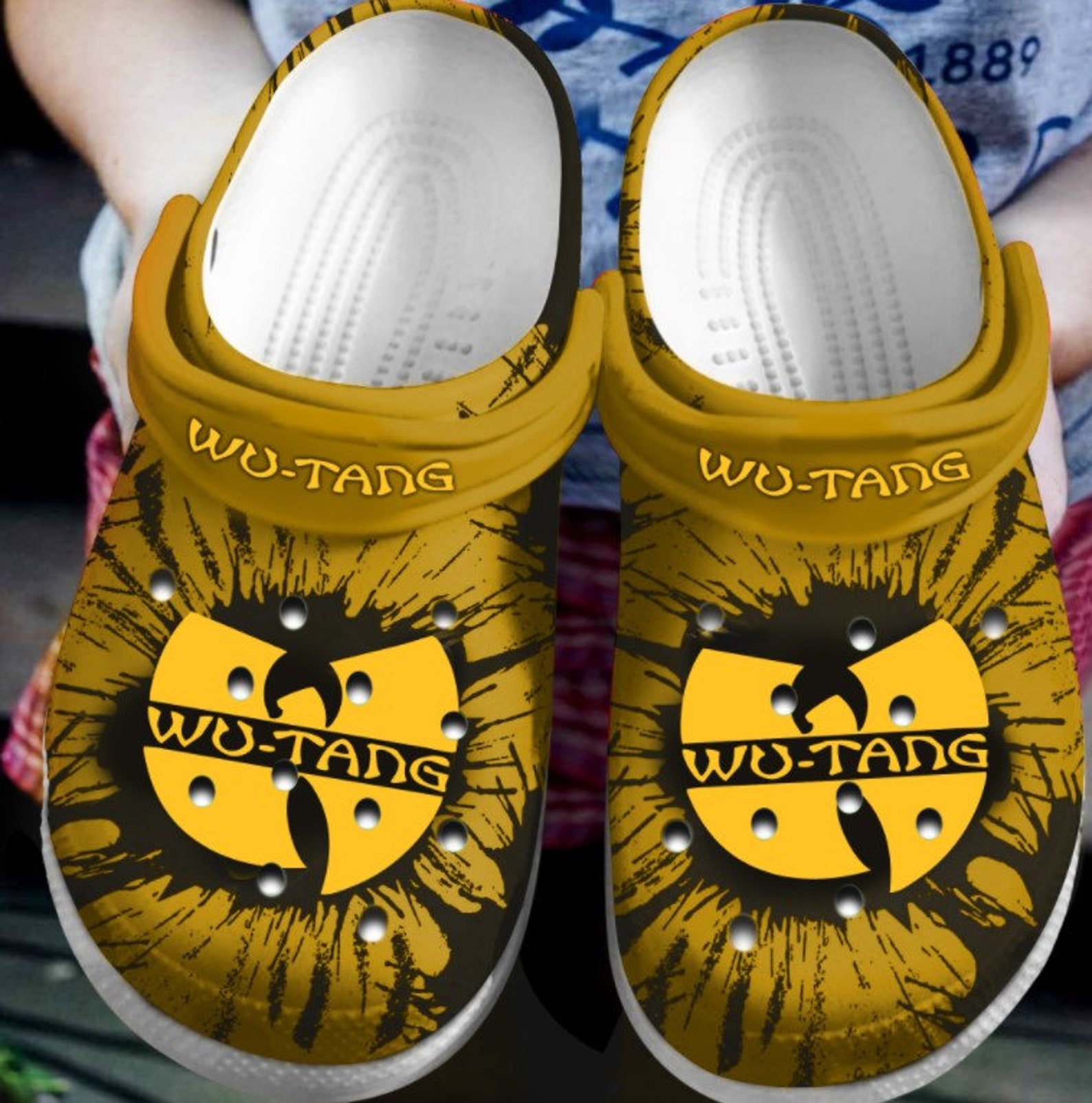 wu tang crocs jibbitz