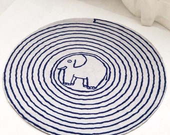 Elephant Playmat Etsy