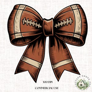 Coquette Football png, Football Bow png, Football mom png, Football png, Game Day, Fall Football png, Football Season Png, Sports png,