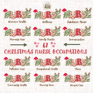 67 Christmas Nurse Png Bundle, Christmas Bundle Png, Christmas Tree Nurse Png, Nurse Life Png, Merry Christmas Png, Nursing Png, CNA Png