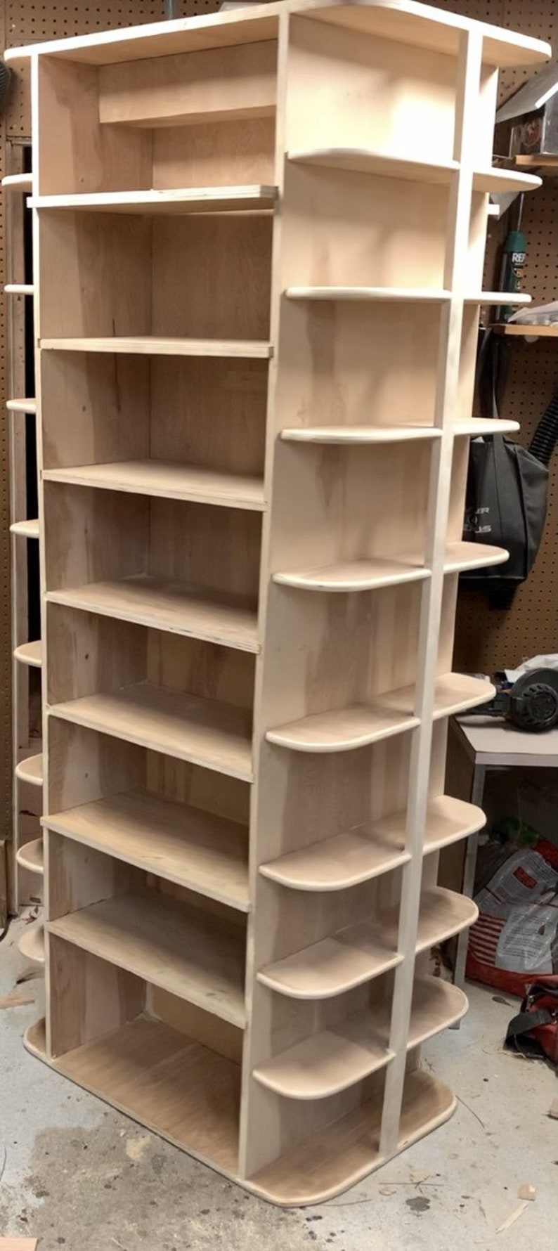 Revolving Shoe Rack Etsy