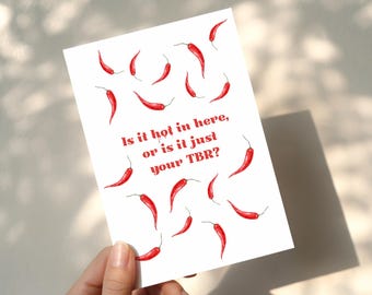 Spicy Romance Reader Birthday Card | Funny Bookish Gift