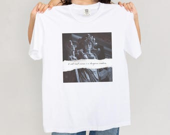 Medusa Feminist T-Shirt: Dark Academia Greek Mythology Comfort Colors Tee