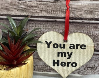 Retired Fire Hose Maltese Cross Firefighter Red Line  Christmas Ornament