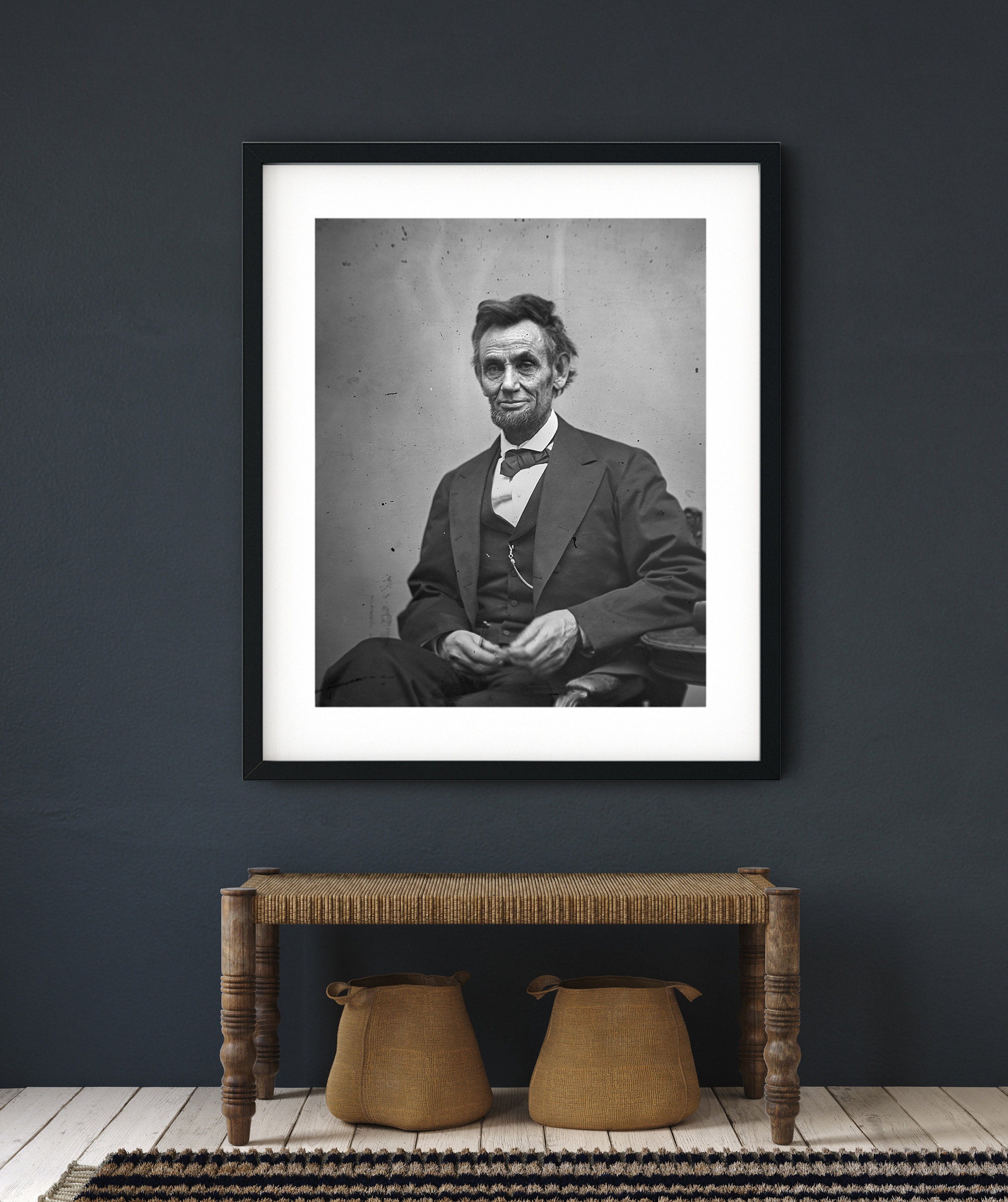 希少品！50's〜アメリカアンティーク　リンカーン大統領の胸像USAヴィンテージ 希少品！50's〜アメリカアンティーク リンカーン大統領の胸像USA