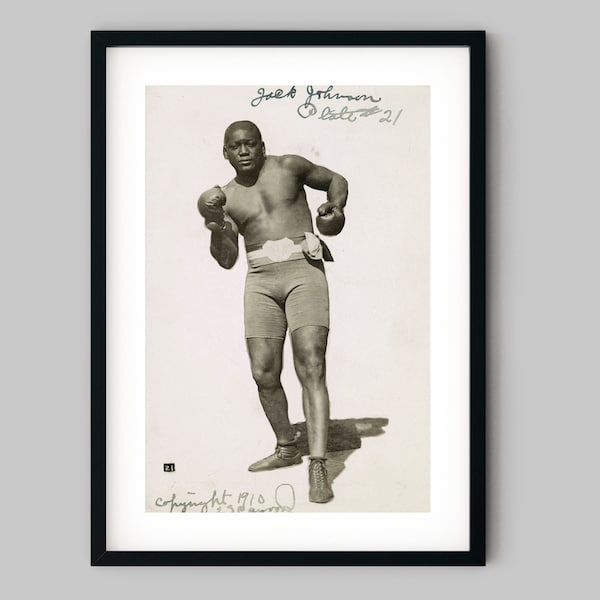 Jack Johnson Boxer - Etsy