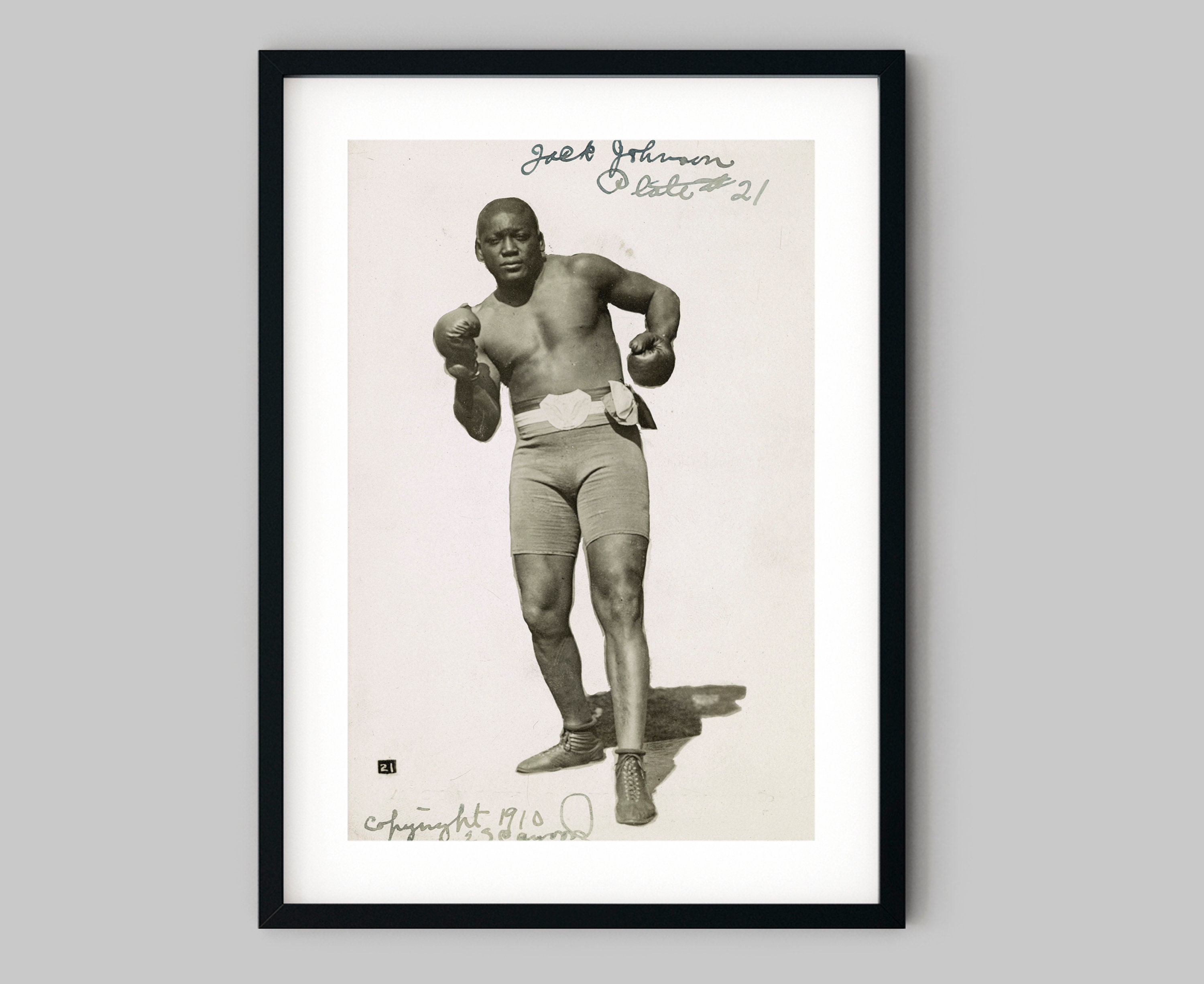 【年中無休】 Johnson Jack Champion Boxing Heavyweight Full Boxing Length コレクション