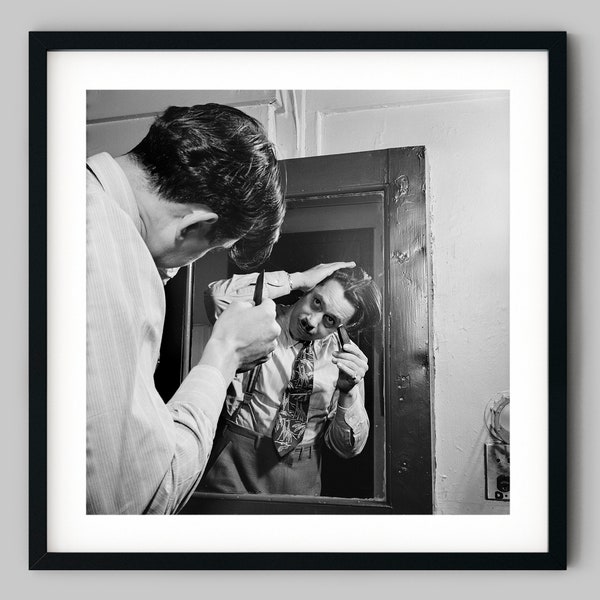 Portrait of Jazz Musician Cab Calloway Black and White Photography Fine Art Print - Wall Decor