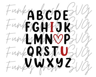 Free Free 170 Abc I Love You Svg Free SVG PNG EPS DXF File
