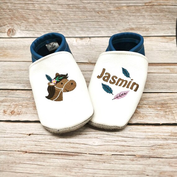 Girls horse slippers hot sale