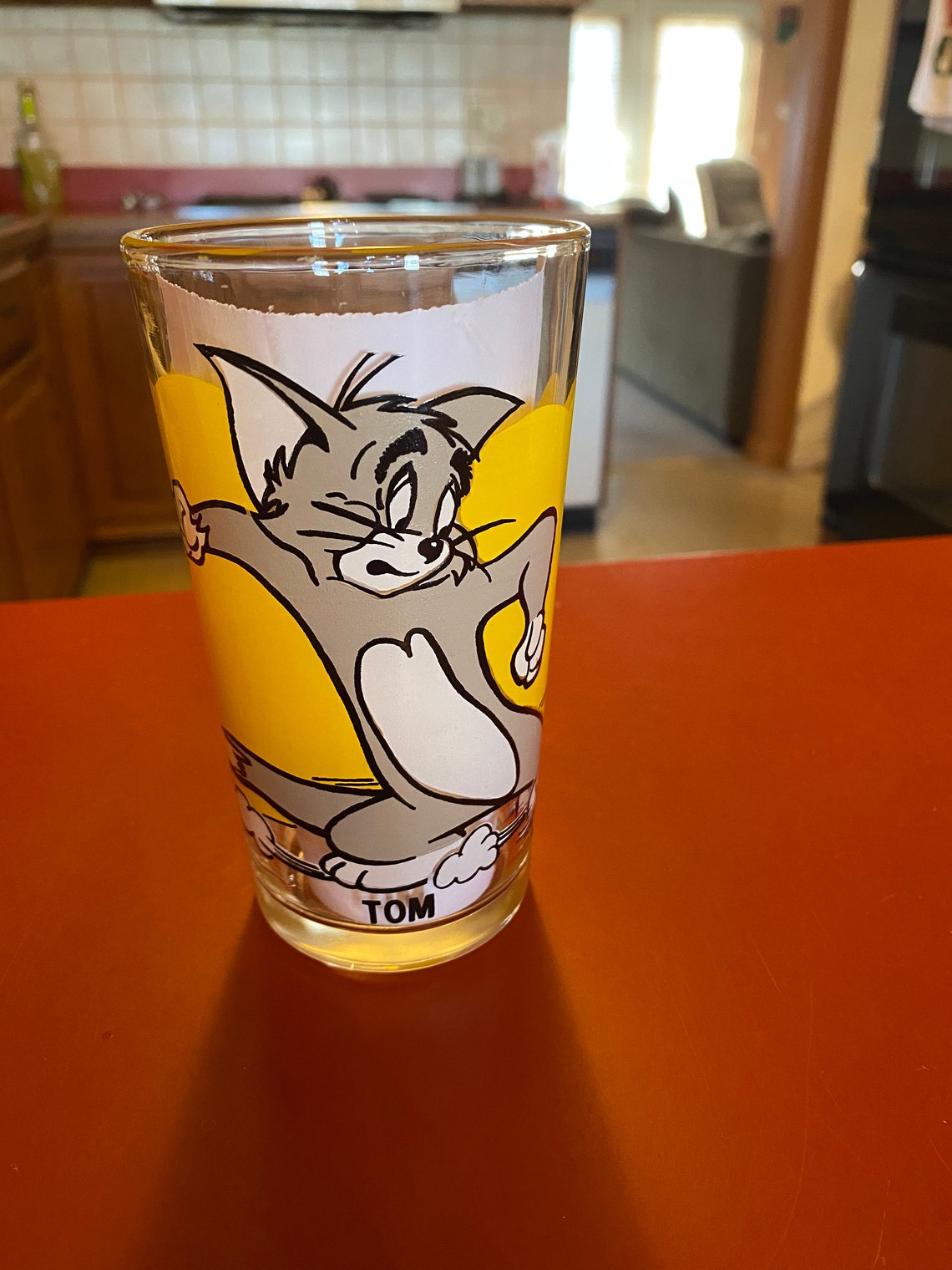Tom From tom and Jerry Collectable Glass Etsy