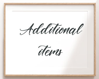 Custom Orders