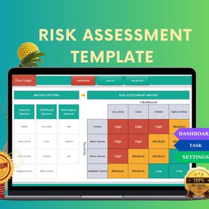 Risks Assessment Excel Template