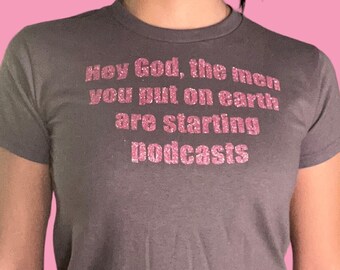 Bimbo Glitter Baby Tee Fit