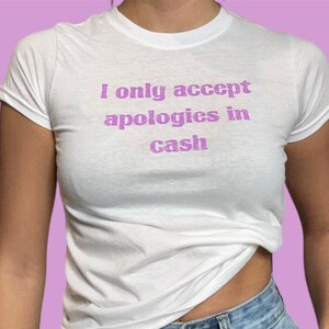 Cash Vinyl Baby Tee Fit