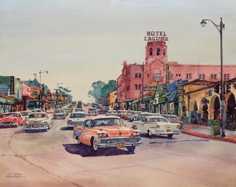 Hotel Laguna, Laguna Beach 1958