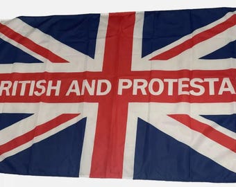 Pallone da football americano Glasgow Rangers FC 5 piedi per 3 piedi - Protestant UVF Ulster Volunteer Force