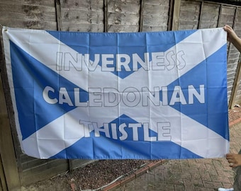 Brand New Inverness Caledonian Thistle FC Sub Design Football T shirt