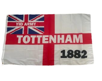 Foulard Tottenham Hotspur Navy 5x3 drapeau éperons football