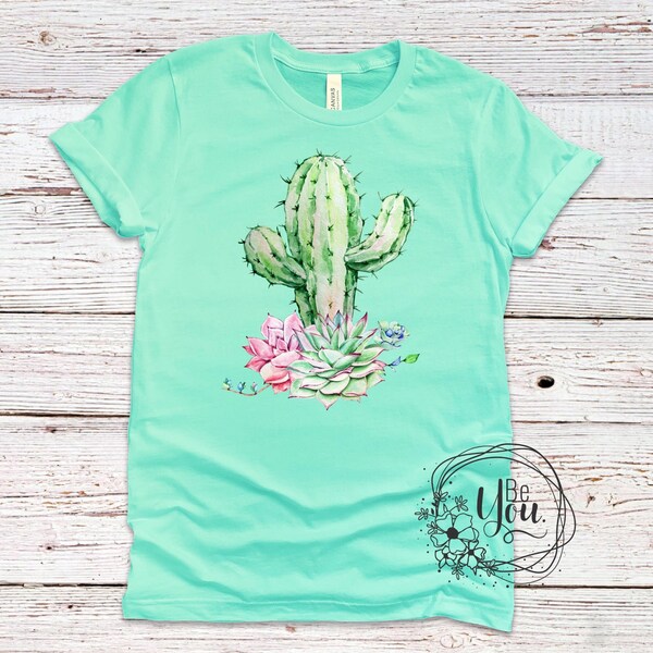 Water Color Cactus - Etsy