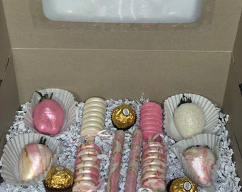 Pink Treat Boxes - Etsy